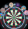 3D printed darts board number ring with magnetic clips included!