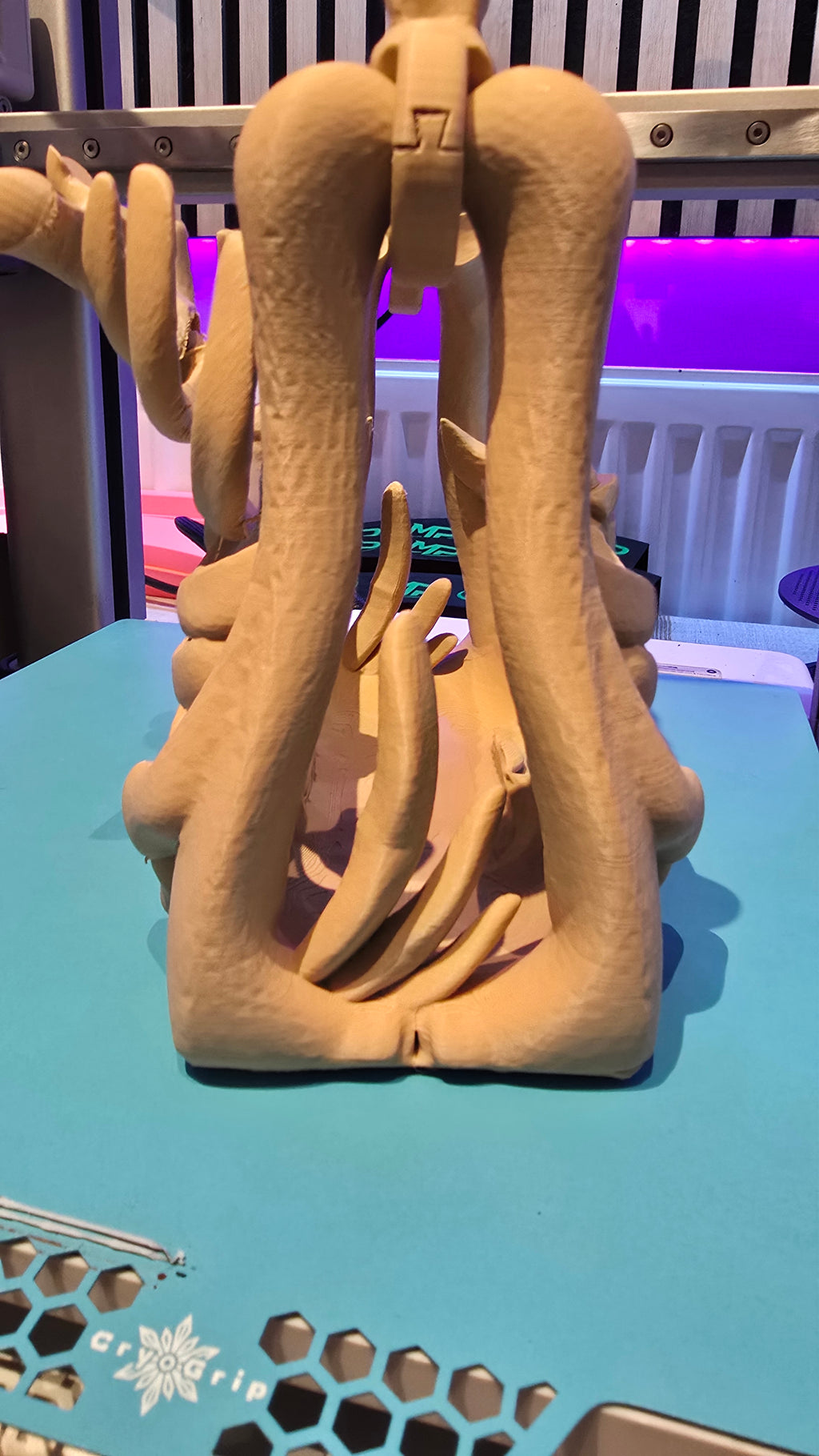 3D Printed Skeleton Bag - Unique Halloween Accessory with Detailed Bone Design for Festive Outfits