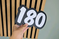 180 Darts Sign - Eye-Catching Design for Dartsetups, Perfect for Enhancing Your Game Experience